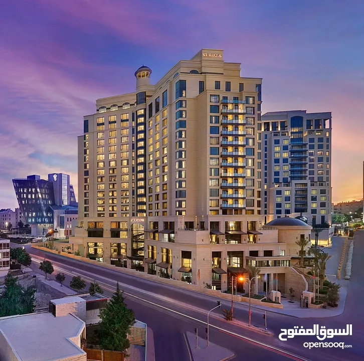 Luxury hotel apartment for sale in The St. Regis Amman