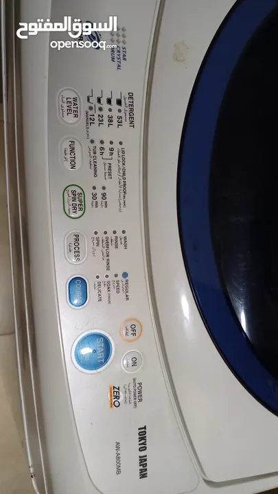 Classic 2Ton AC and Toshiba 8kg washing machine