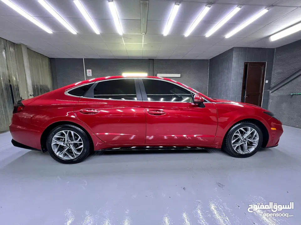 Hyundai Sonata 2.5 SEL limited full option beautiful super Red Color