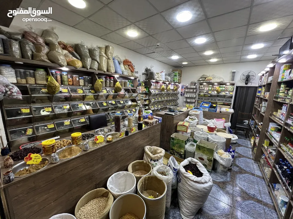 محل محمص عطارة شغال بموقع حيوي الوحيد بالمنطقة
