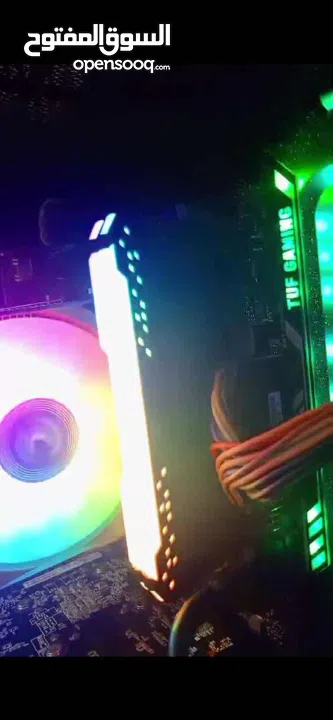 Intel Core i5-9400F  كرت الشاشة: NVIDIA GTX 1060 6GB  الرام: 16GB DDR4 2666MHz  التخزين:  SSD 128GB