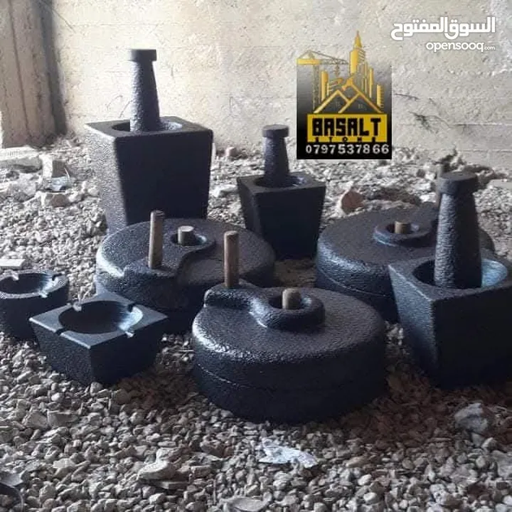حجر بازلت جميع المقاسات والديكورات  حجر بناء.بلاط بازلت شلالات نوافير باربيكي فير بليس كندرين #بازلت