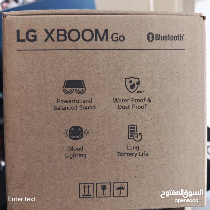 LG XBOOMgo bluetooth speaker unused and unopened (xg5qbk)