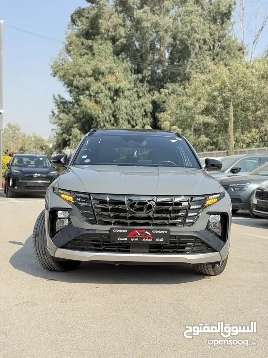 هونداي توسان NLine ترخيص 2022 محرك 1600 هايبرد plug in/يقطع على الشحنه 65 كيلو متر  271 حصان