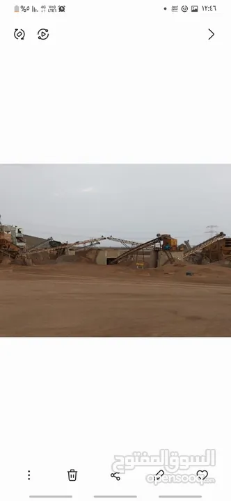 للبيع  كسارة حديثه  في الدقم Crusher for sale in Duqm