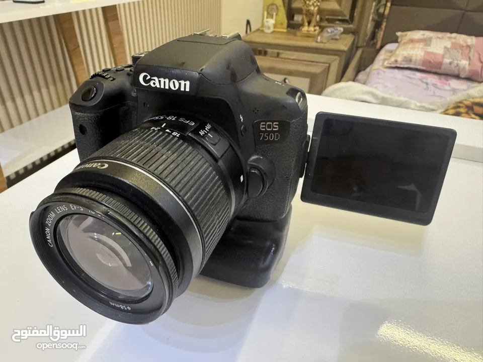 كانون 750D بسعر 550