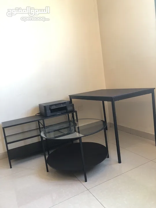 طاولات إيكيا شبه الجديد ikea tables + كراسي رحلات