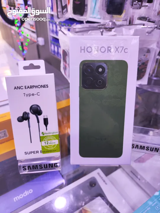 الجديد المطلوب HONOR X7C معه كامل اغراضو داخل الكرتونه جيجا 256 رام 16 متوفر توصيل
