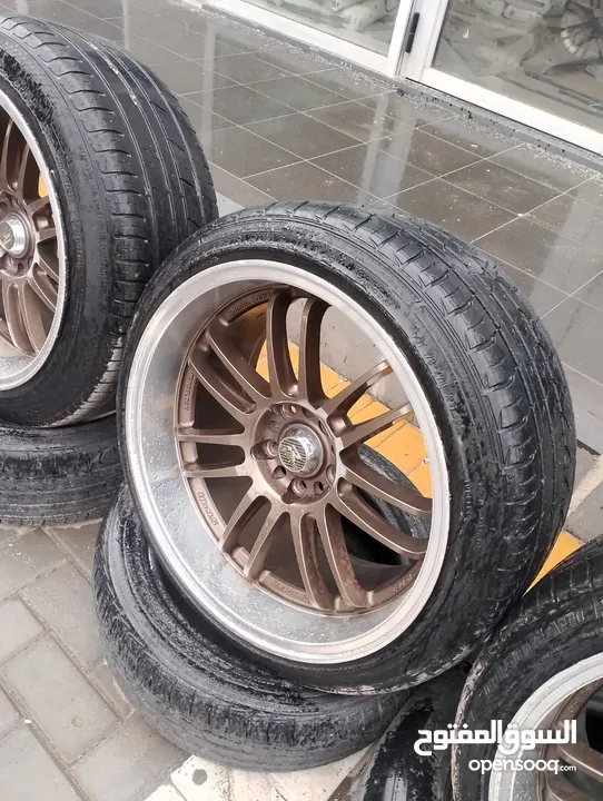 جنط 18  5 براغي  مميز جدآ