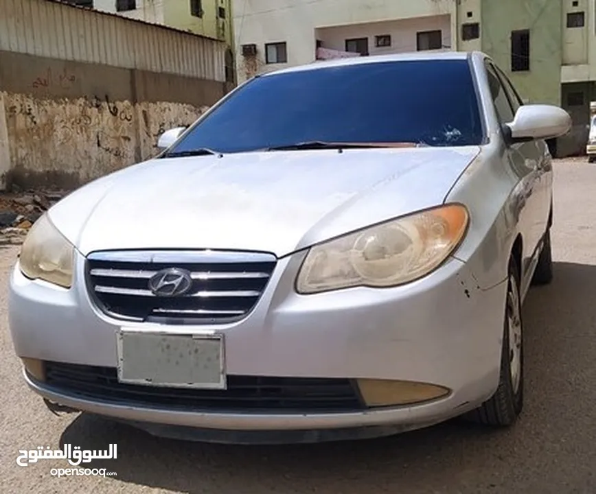 Elantra 2007 Silver - إلنترا 2007 فضي