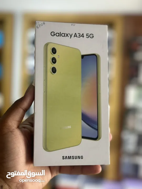New Galaxy A34 5G 8+128Gb Green