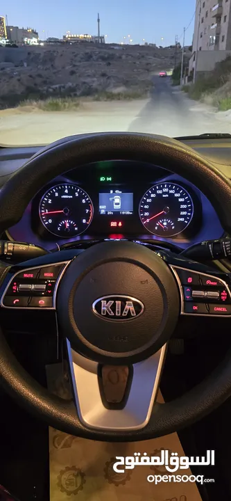 Kia K3 2019 لون اسود ميتلك مميز فل كامل فحص كامل ولا ملاحظة