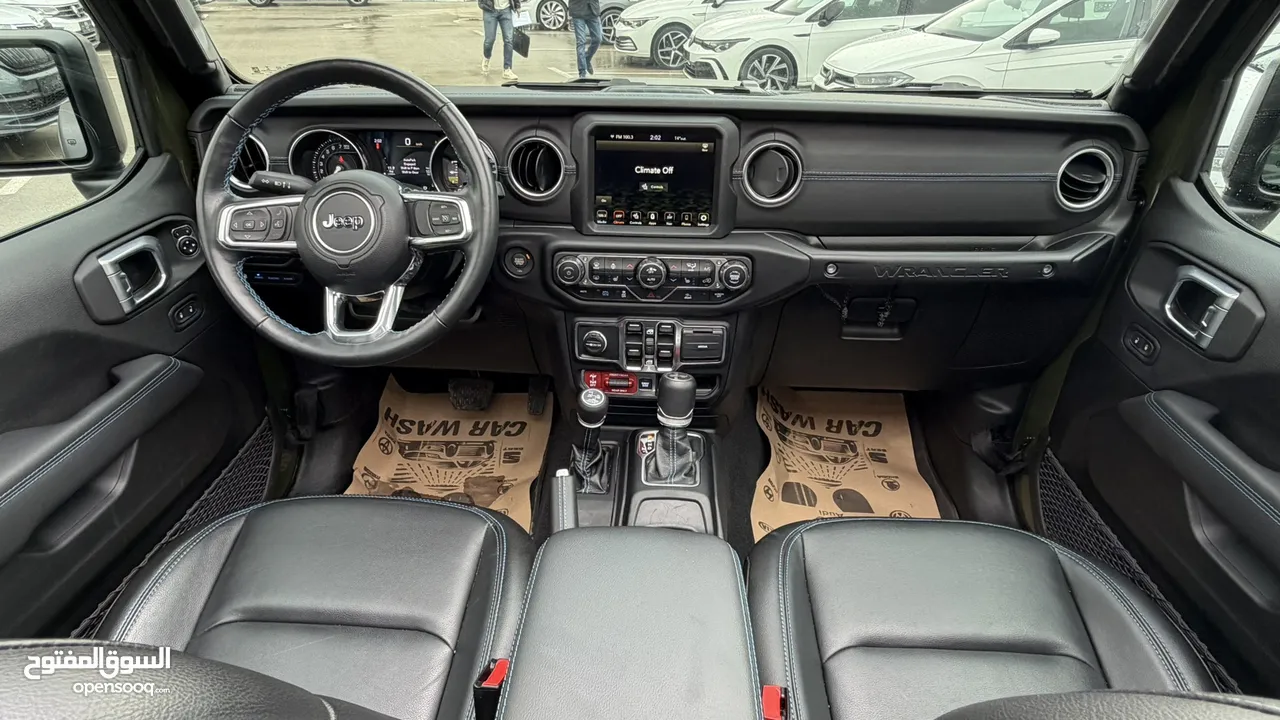 جيب رابيكون ترخيص 2022 محرك 2000 هايبرد جير أوتوماتيك 375 حصان