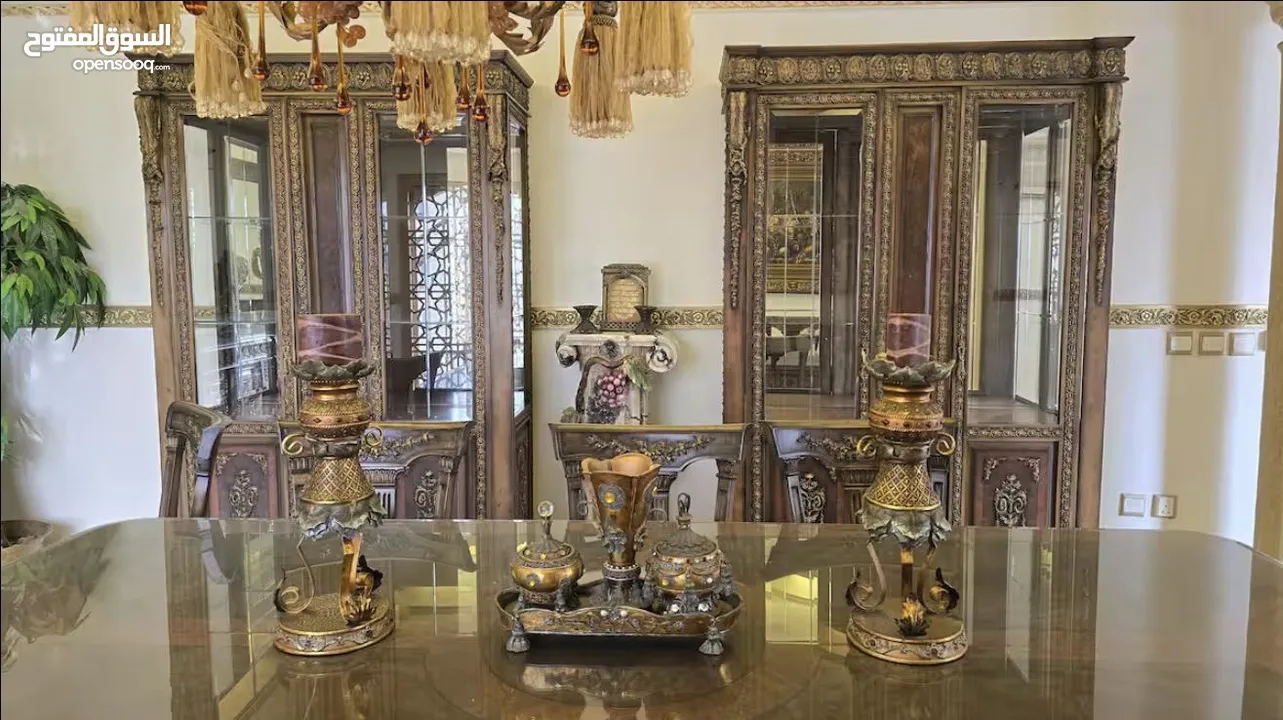 شقة للإيجار مفروش  رويال سويت طابقية مع روف و ترس كبير  Big department for rent in deir Ghbar amman