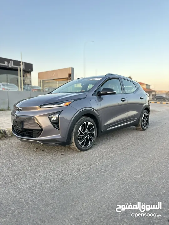 CHEVROLET BOLT EVU 2023 فحص كامل كرت ابيض فل كامل للبيع بسعر مغري.