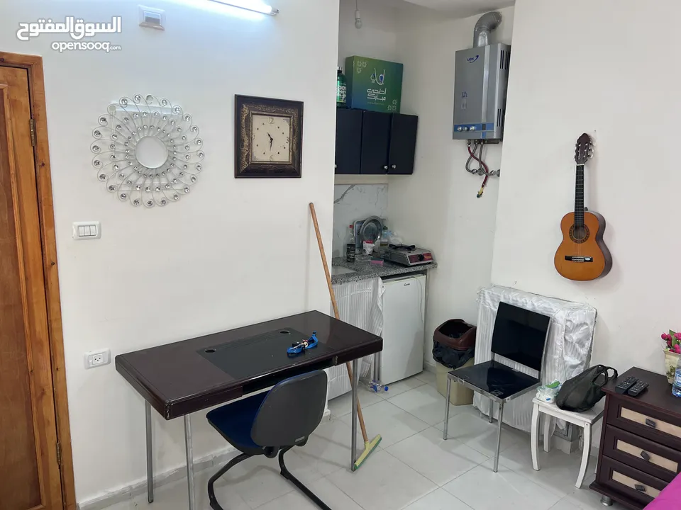 ستوديو مفروش مرتب   فرب المستشفى العربي