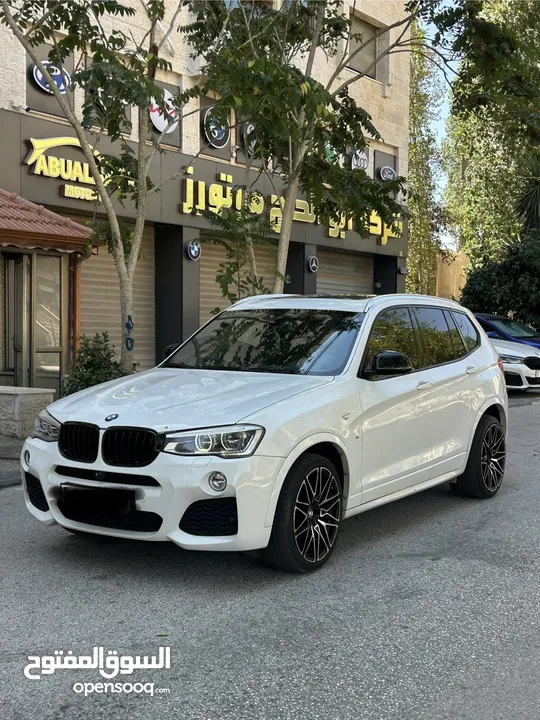 Bmw x3  مطور 2000 بنزين  موديل 2015 فل اضافات