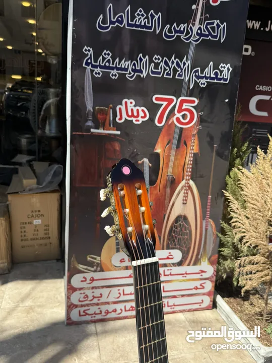 جيتار Angle كلاسيك نوعيه فخمه بافضل سعر مسكر بالكرتونه كفاله 3 اشهر