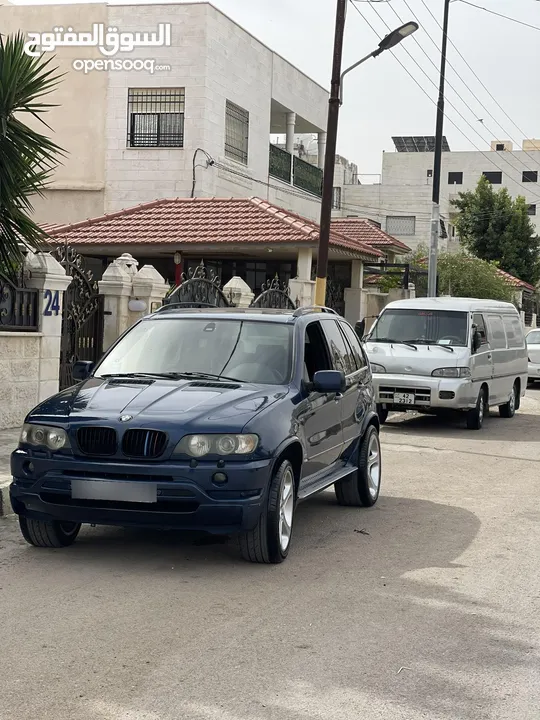 BMW X5 موديل 2001 فحص كامل ترخيص وتنازل واطي للبيع او البدل ع مرسيدس E200 موديل 2004