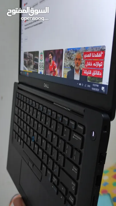 لابتوب ديل جيل ثامن  Dell core i5 8th  - Ultra Slim -SSD 256 - ram 8 - UHD GRAPHIC 4