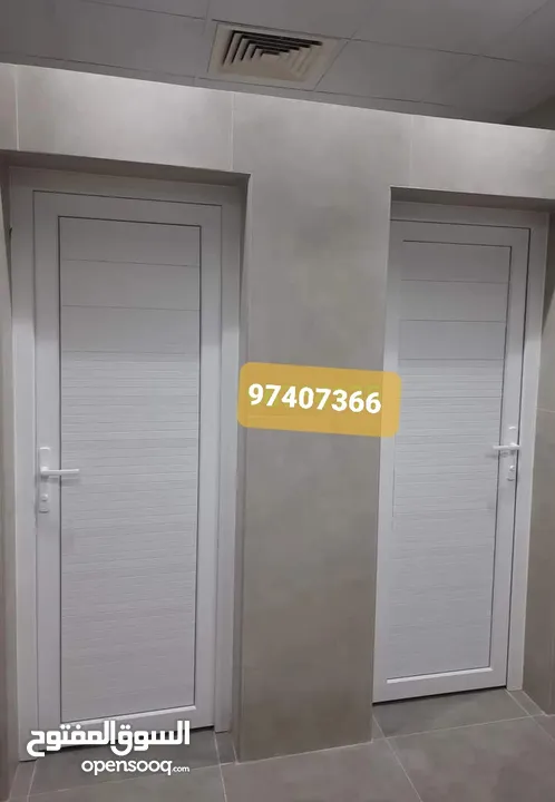 UPVC DOOR, FOR BATHROOM DOOR, KITCHEN ROOM DOOR,