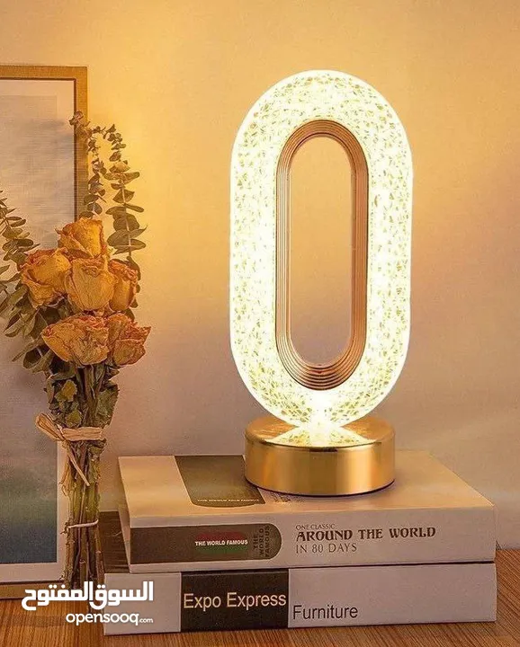 لمبة ديكور مكتبية عصرية - Creative Table Lamp أضف لمسة فخامة وأناقة لغرفتك مع لمبة الطاولة الإبداعية