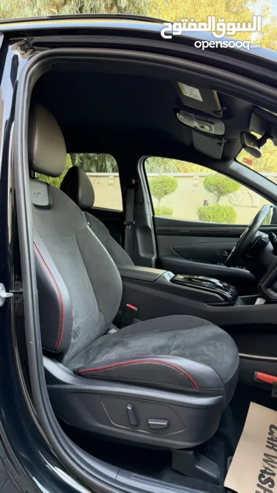 هونداي توسان NLine ترخيص 2022 محرك 1600 هايبرد plug in/يقطع على الشحنه 65 كيلو متر 271 حصان