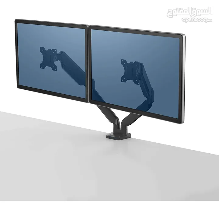 حامل الشاشات المزدوج من Fellowes – التصميم الذكي لمساحة عمل متوازنة