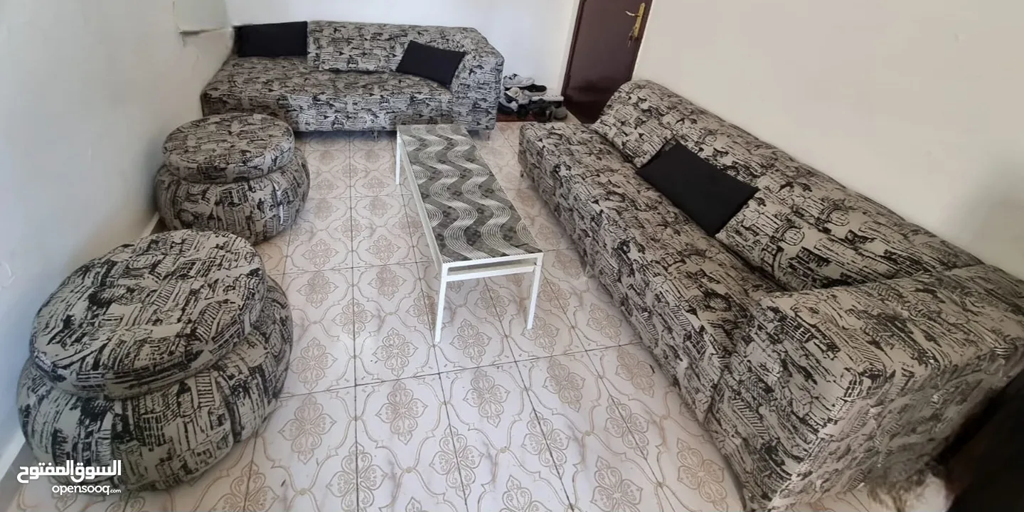 flat and furniture for sale