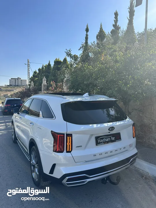 كيا سورنتو 2021 كامل الاضافات طلاء الشركه بلكامل