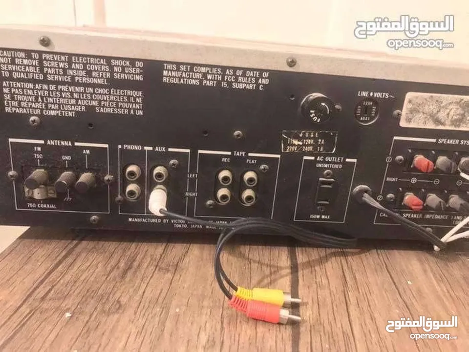 مضخم صوت للسماعات ياباني اصلي ممتاز