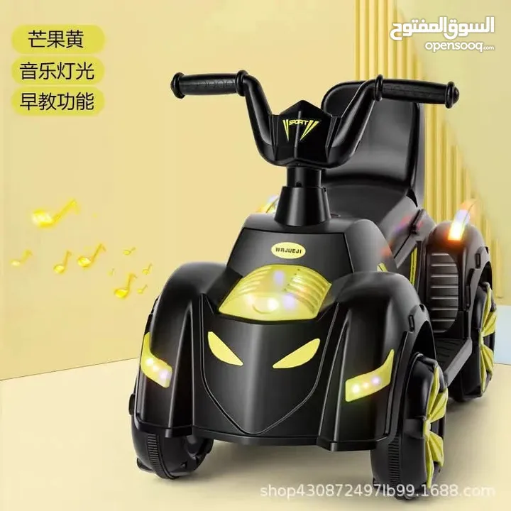 دراجة باتمان  من island toys دراجة شحن ركوب للاطفال اربع عجلات بجوده عالية مناسبة من سنتين ل