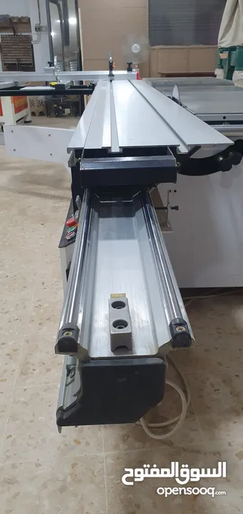 صينية حصر 320cm اوتماتيك  عرباية المنيوم  بحالة ممتازة جداً   منجرة / نجارة / حصر / قص / خشب