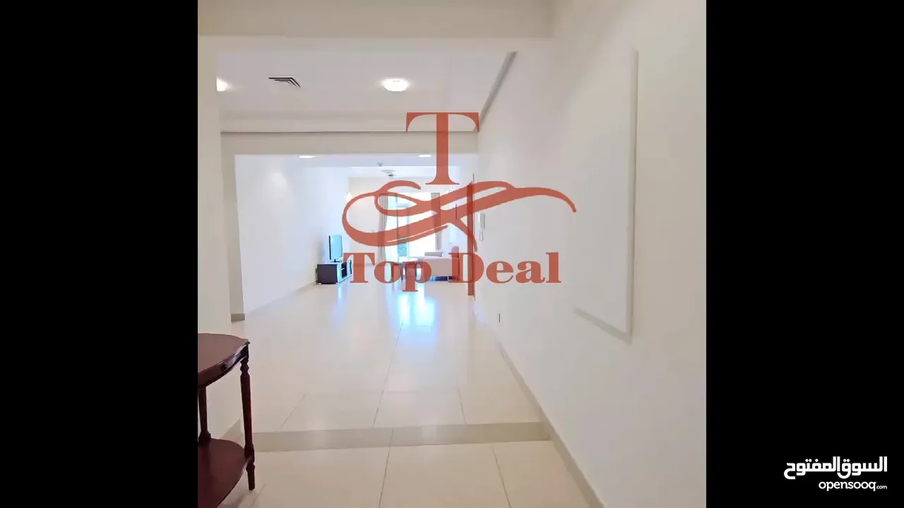 شقة في جزيرة الريف مؤثث وشامل  Furnished apartment for rent in  Reef Island