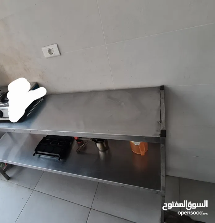 فراير عابدين و ستاند ستانلس مخرم و طاولة ستانلس