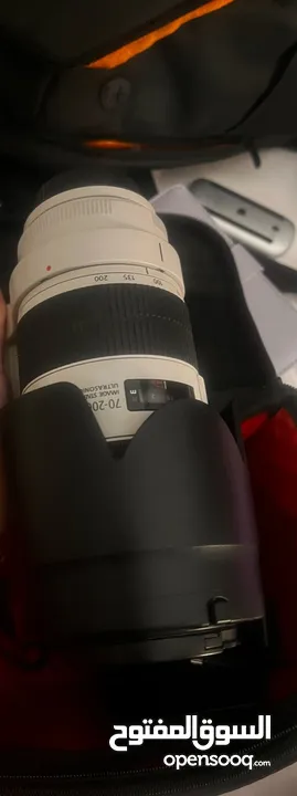 عدسة كانون  Red line  EF 70-200 f/2.8L IS lll اصدار ثالث