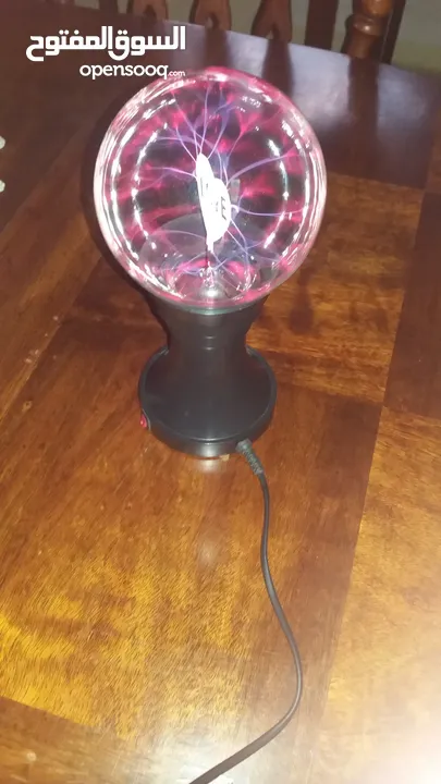 كرة بلازما زجاجية glass plasma ball