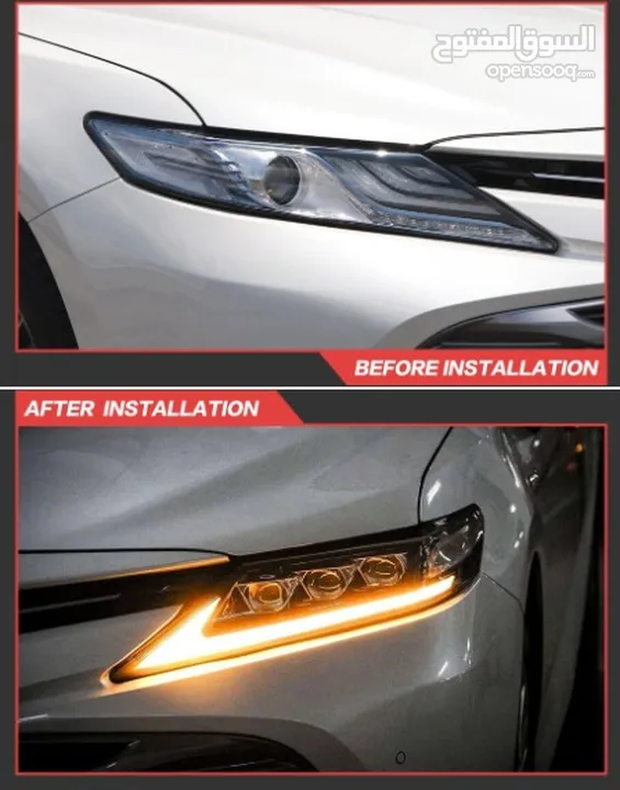 AKD Car Styling for Camry V60 Headlights Camry LED Headlight Lexus-Design