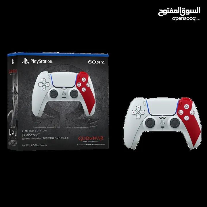 يد تحكم بلايستيشن 5 إصدار خاص God of War – تصميم حصري وأداء عالي