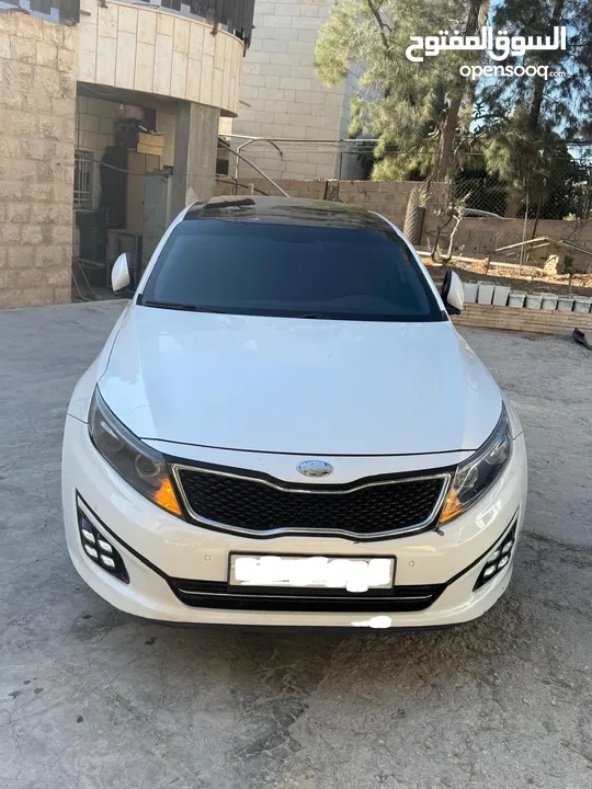 سعرررررررر حرررررررررق كيا اوبتيما k5 موديل 2015 فحص 100‎%‎ فتحتين سقف