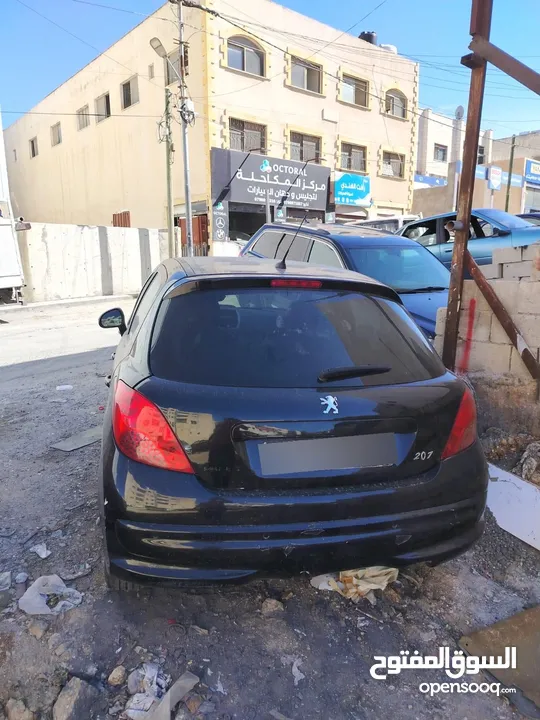 بيجو 209 للبيع لون اسود موديل 2008