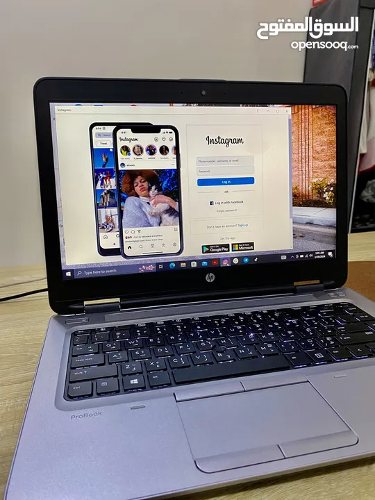 لابتوب hp مستخدمة فترة قليلة استخدام شخصي بمواصفات راقية كلش ونظافة ممتازة للبيع بسعر(250)( قفل ).