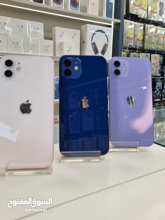 iphone 12 128 بحالة لجديد  آيفون 12 128 جيجا