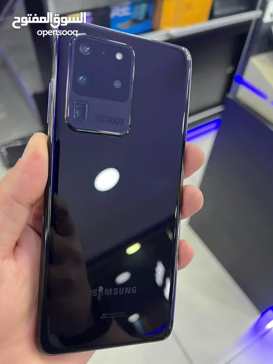 اخو الجديد Samsung S20 Altra رام 16 واضافه جيجا 256 امريكي و عربي بدون كرتونه هدية شاحن الاصلي