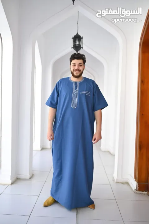 عبايه نص كم كتان مستورد ايطالي بسعر الجمله