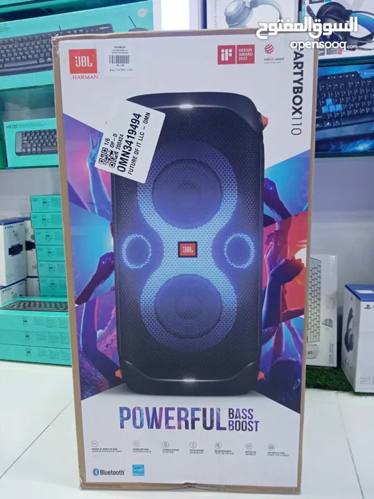 Jbl party box 110 powerful Bass boost Bluetooth speaker