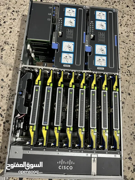 Cisco Server 4x Cpu Intel Xeon 15Core 30mb cache Total 60Core 120Thread 128Gb