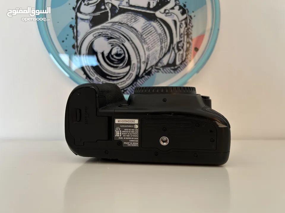 كاميرا Canon 5d iv مستعمله بحال الوكاله تماما للبيع