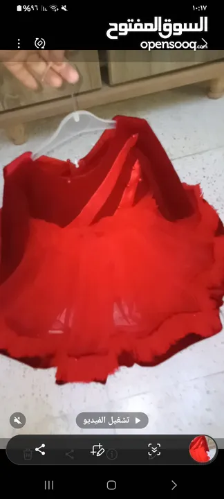 فستان بناتي من عمر سنتين لغايه 4 سنوات بعر مغري وثقيل