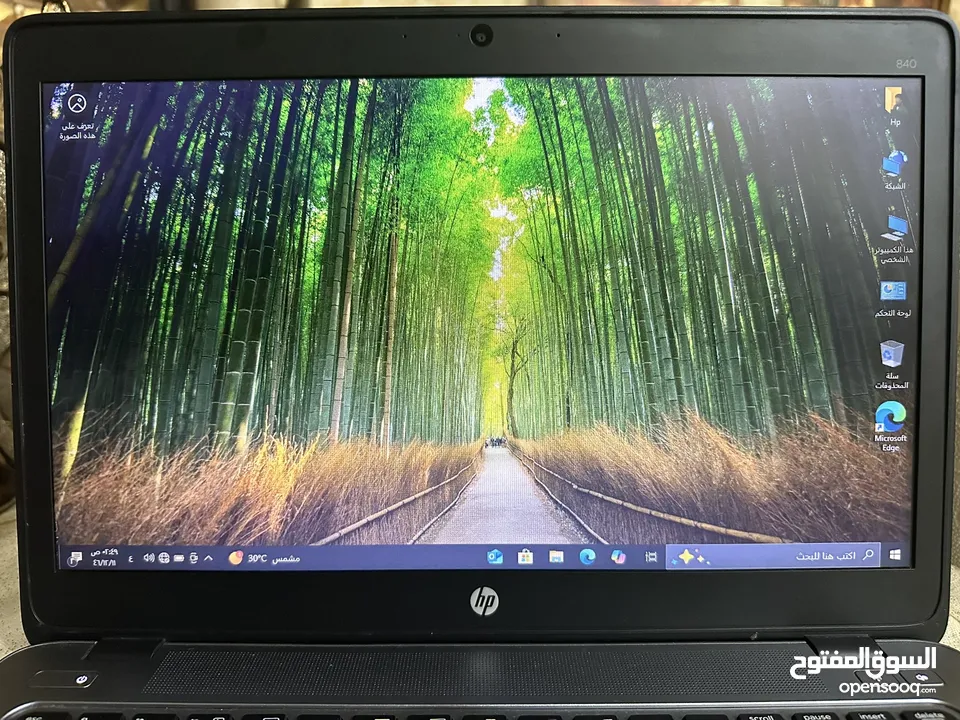 لابتوب hp ايليت بوك شغل بزنس i5 بحالة ممتازة وسعرر حررق